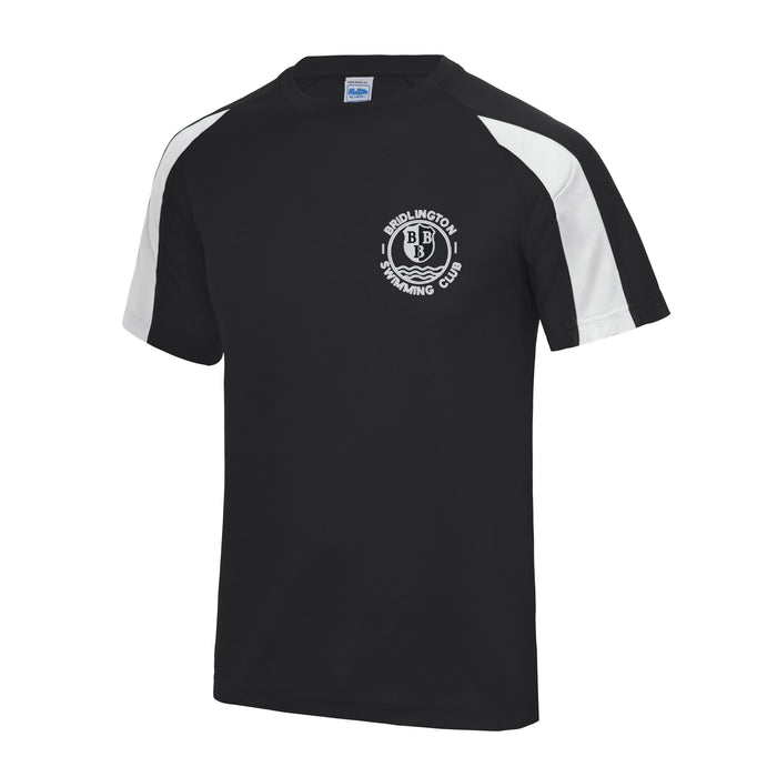 Bridlington Swimming Club - Adult Contrast Cool T-Shirt