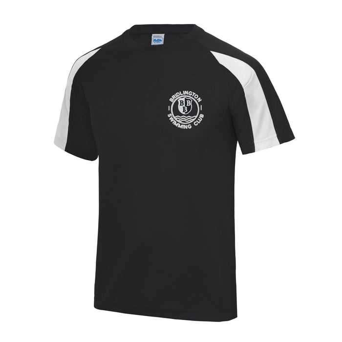 Bridlington Swimming Club - Kids Contrast Cool T-Shirt