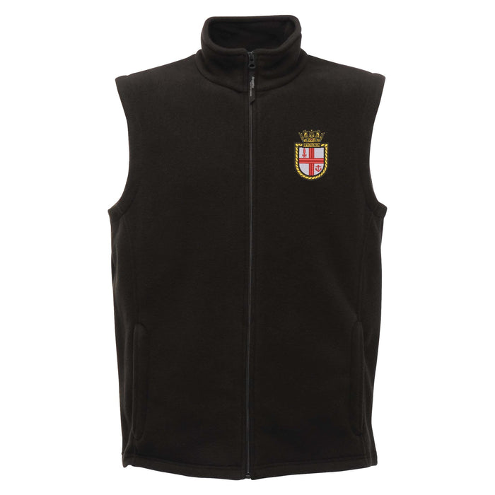 Cadet Force Adult Volunteer (CFAV) Regatta Fleece Bodywarmer