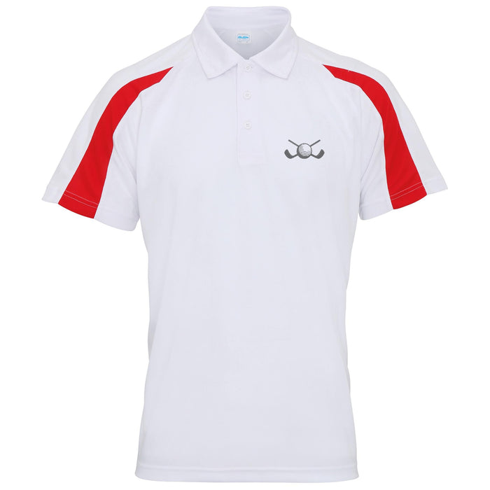 Golf Contrast Polyester Polo