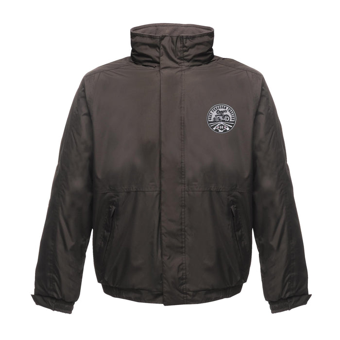 Grey Ferguson Tractor Owners Waterproof Jacket With Hood