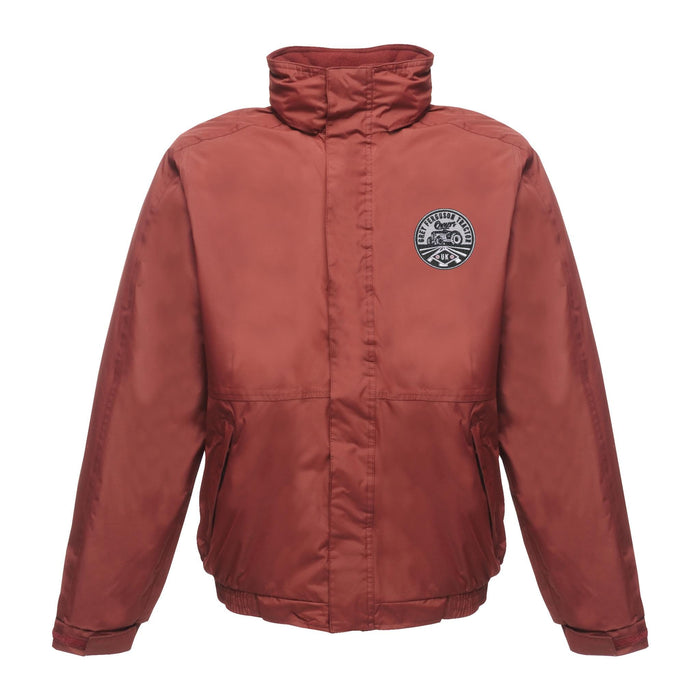 Grey Ferguson Tractor Owners Waterproof Jacket With Hood