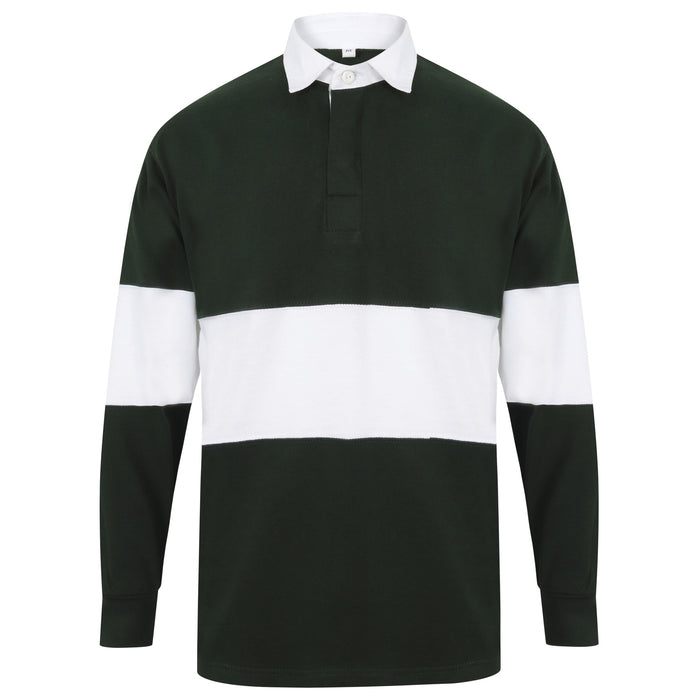 Long Sleeve Panelled Rugby Shirt