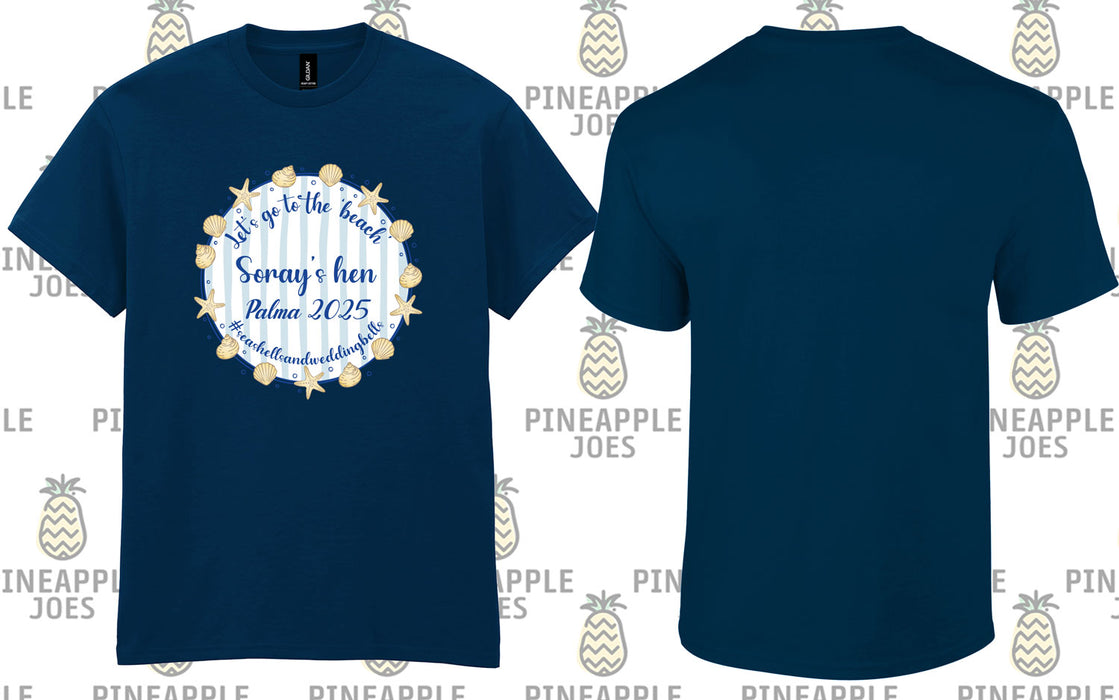 Soray's Hen Night Printed T-Shirt