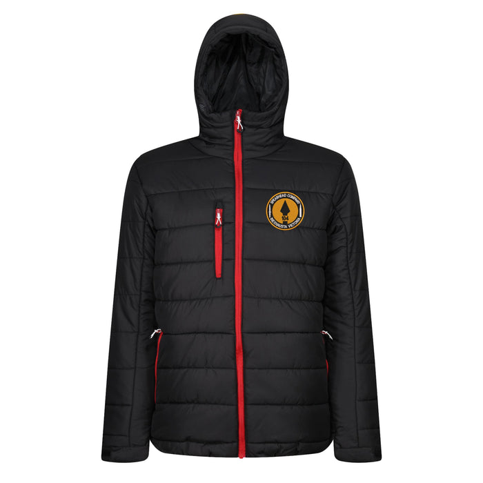 Spearhead Company Hooded Contrast Padded Jacket
