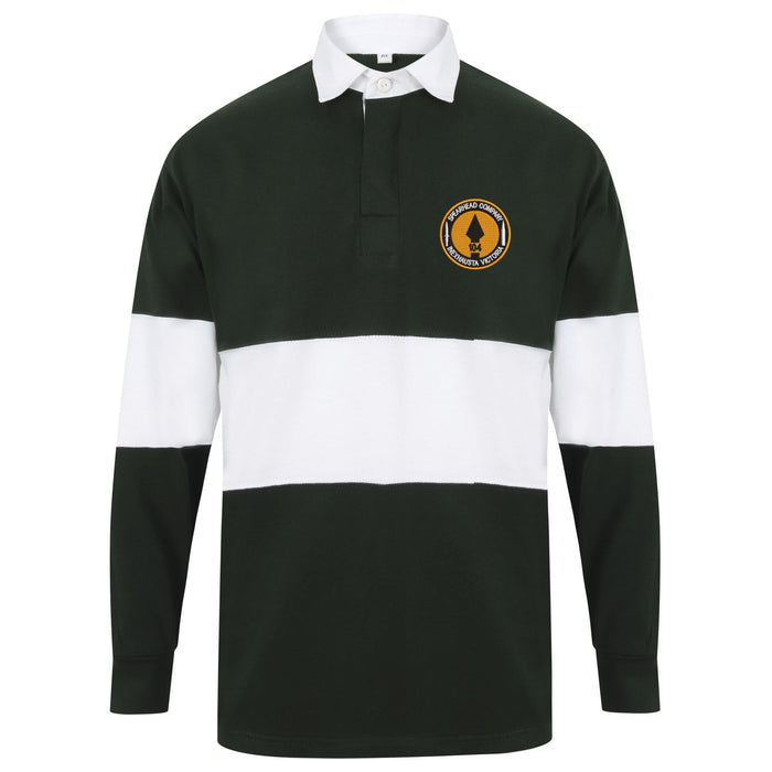 Spearhead Company Long Sleeve Panelled Rugby Shirt
