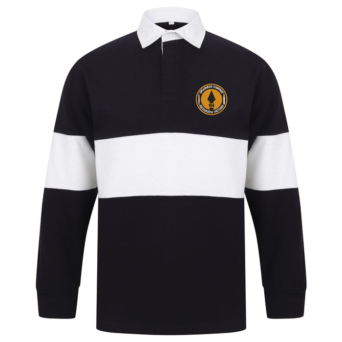 Spearhead Company Long Sleeve Panelled Rugby Shirt