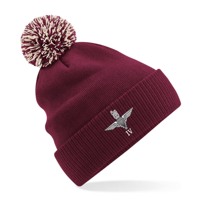 Parachute Regt - 4 Para Bobble Beanie Hat