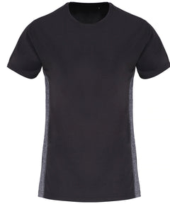 Women's TriDri® contrast panel performance t-shirt