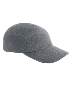 Recycled fleece 5-panel cap