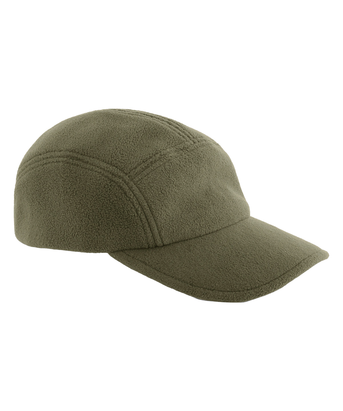 Recycled fleece 5-panel cap
