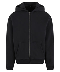 Fluffy zip hoodie