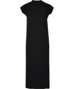 Women’s long extended shoulder dress