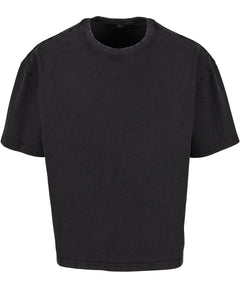 Vintage cropped heavy oversized tee