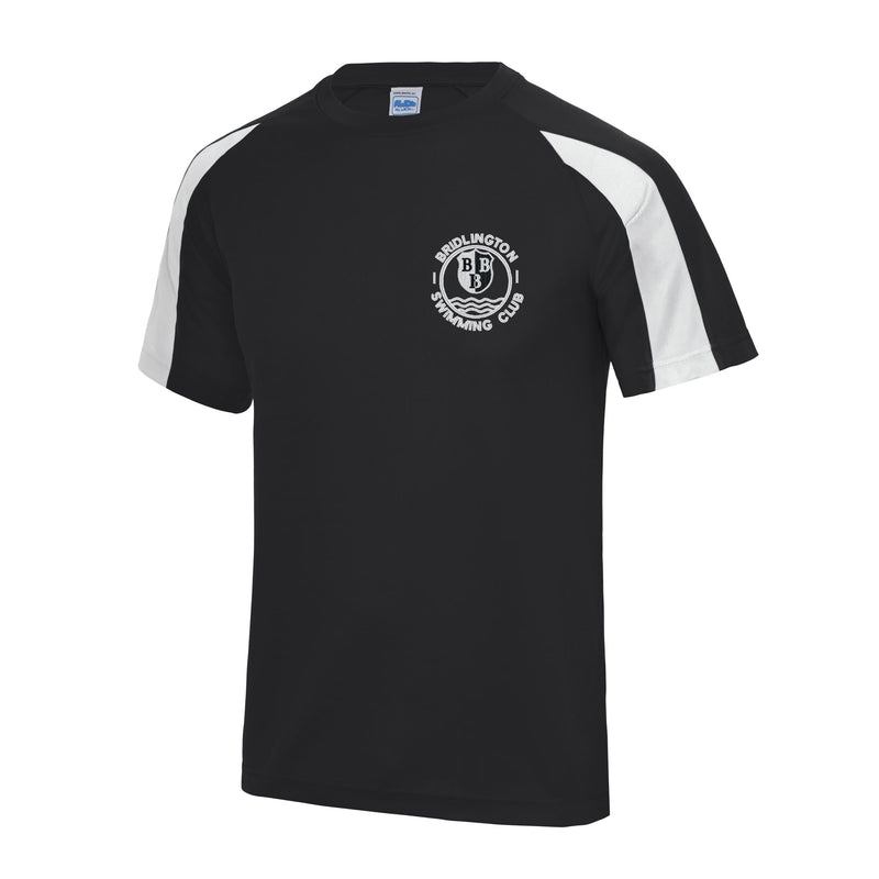 Bridlington Swimming Club - Kids Contrast Cool T-Shirt