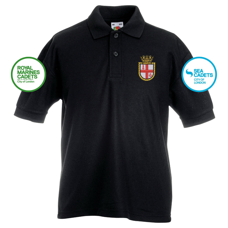 City of London Sea Cadets and Royal Marine Cadets Polo Shirt