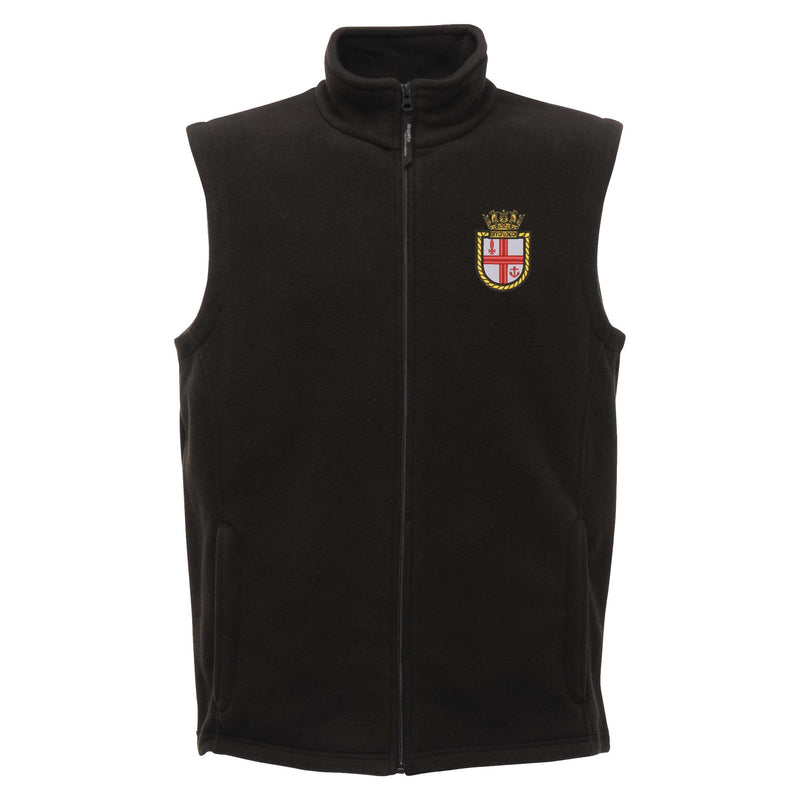 Cadet Force Adult Volunteer (CFAV) Regatta Fleece Bodywarmer