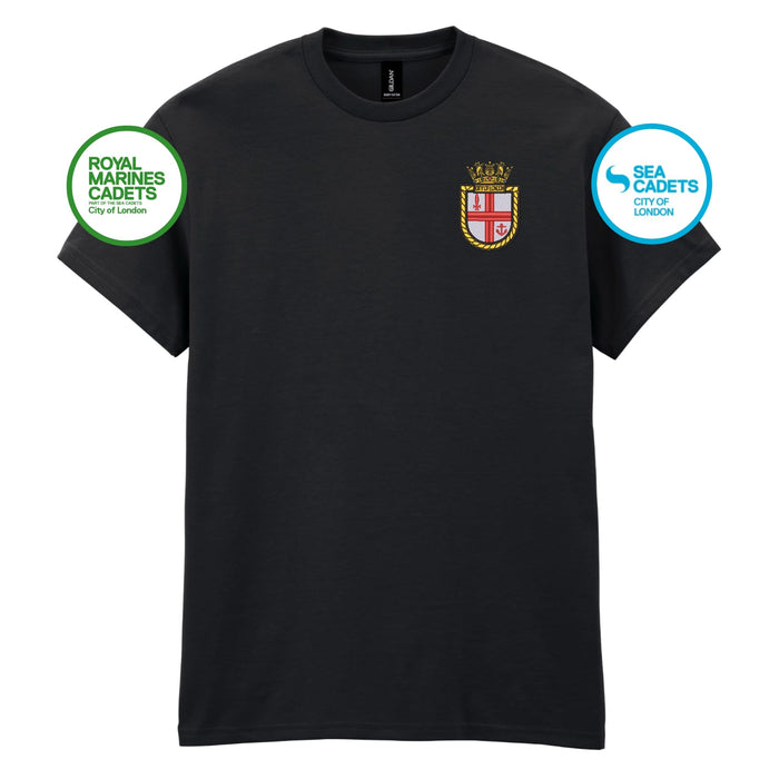 City of London Sea Cadets and Royal Marine Cadets Cotton T-Shirt
