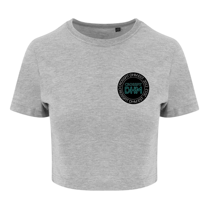 CrossFit DHM Womens Triblend Cropped Tee (JT006)