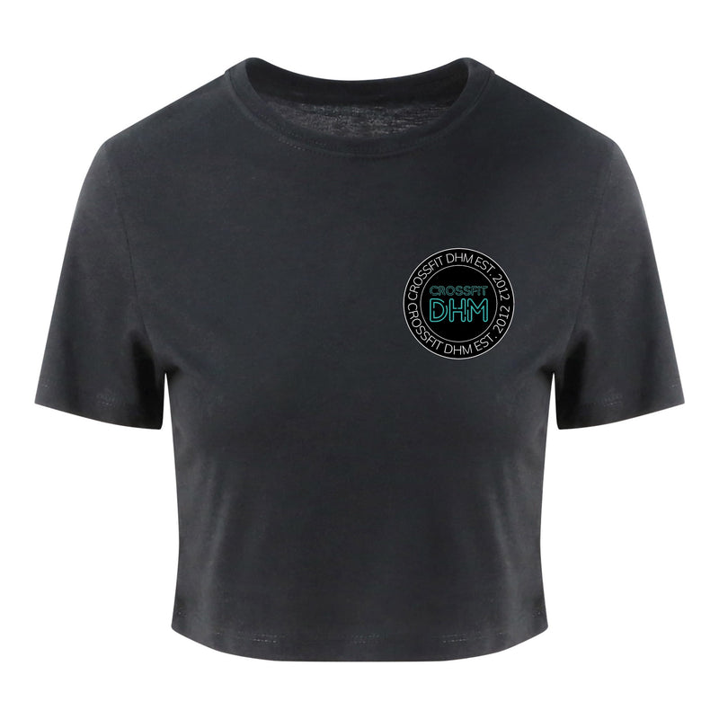 CrossFit DHM Womens Triblend Cropped Tee (JT006)