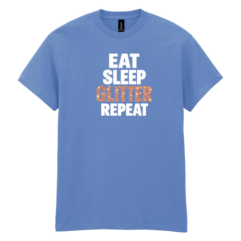 Holy Shirt - Eat Sleep Glitter Repeat T-Shirt