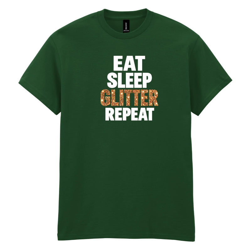 Holy Shirt - Eat Sleep Glitter Repeat T-Shirt