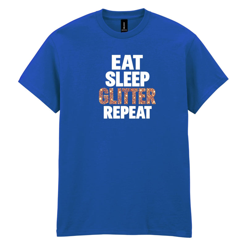 Holy Shirt - Eat Sleep Glitter Repeat T-Shirt