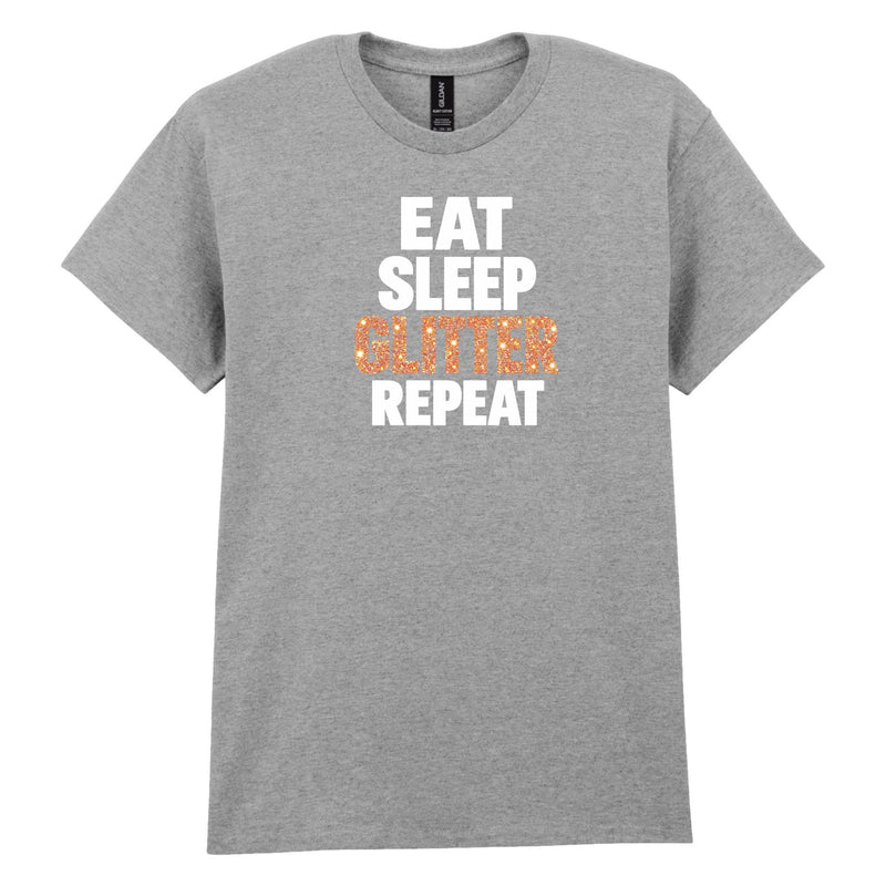 Holy Shirt - Eat Sleep Glitter Repeat T-Shirt