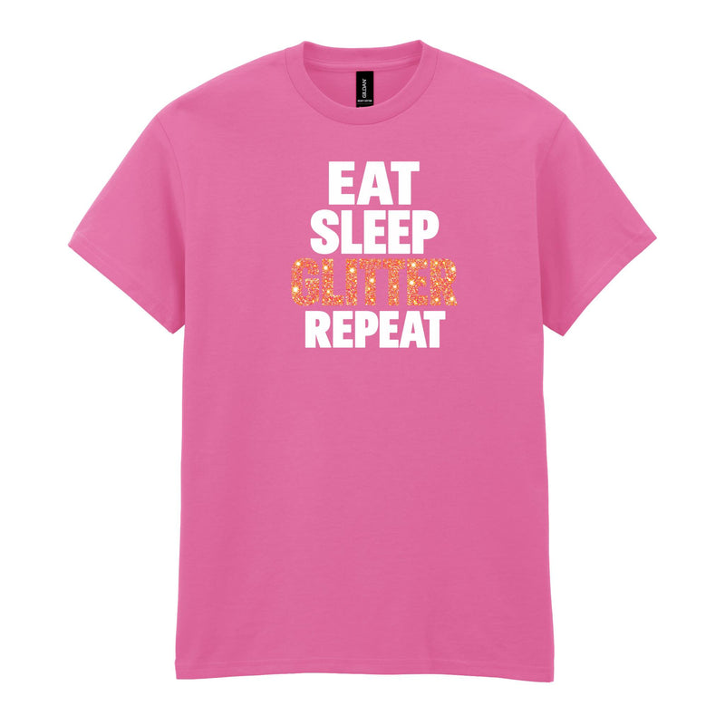 Holy Shirt - Eat Sleep Glitter Repeat T-Shirt