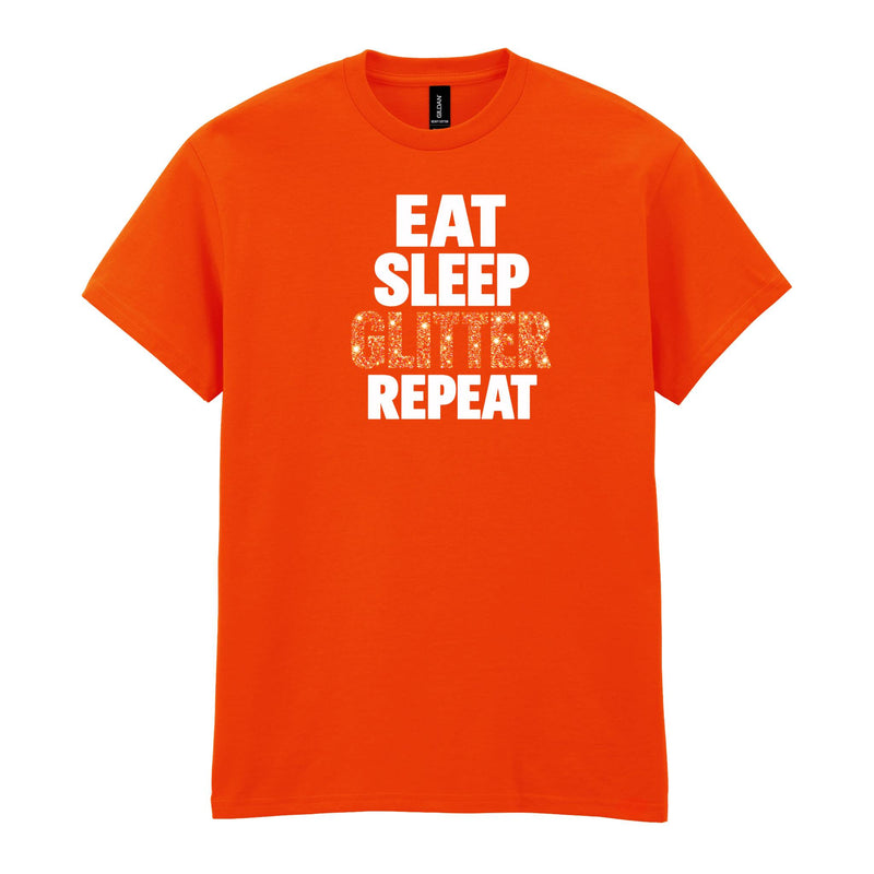 Holy Shirt - Eat Sleep Glitter Repeat T-Shirt