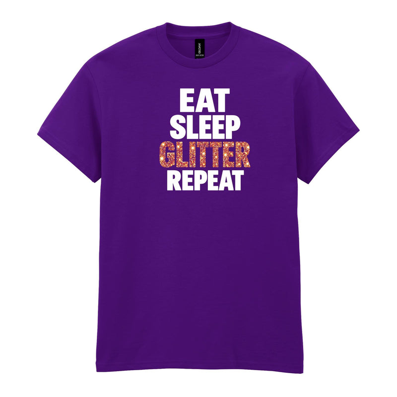 Holy Shirt - Eat Sleep Glitter Repeat T-Shirt