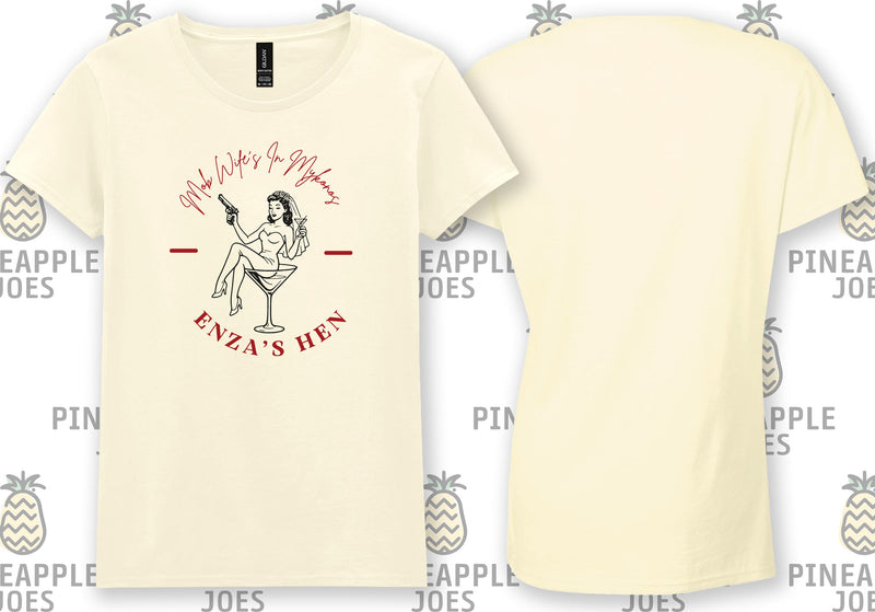 Enza's Hen Night Printed T-Shirt
