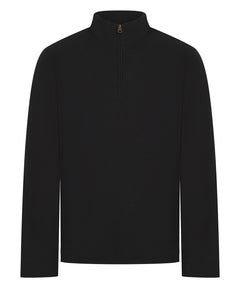 Premium piqué 1/4-zip top