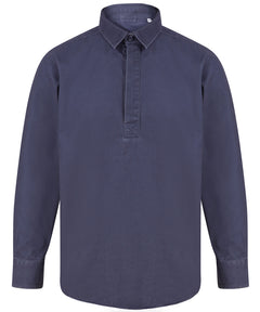 Pullover drill shirt