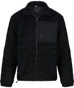 Recycled sherpa fleece