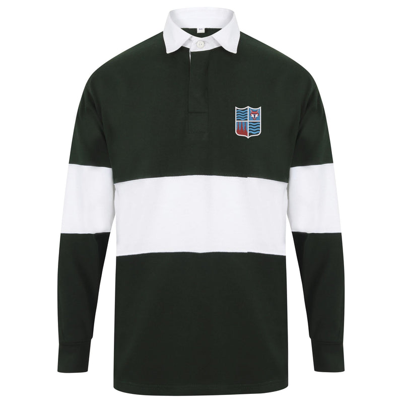 Foxford School Long Sleeve Panelled Rugby Shirt