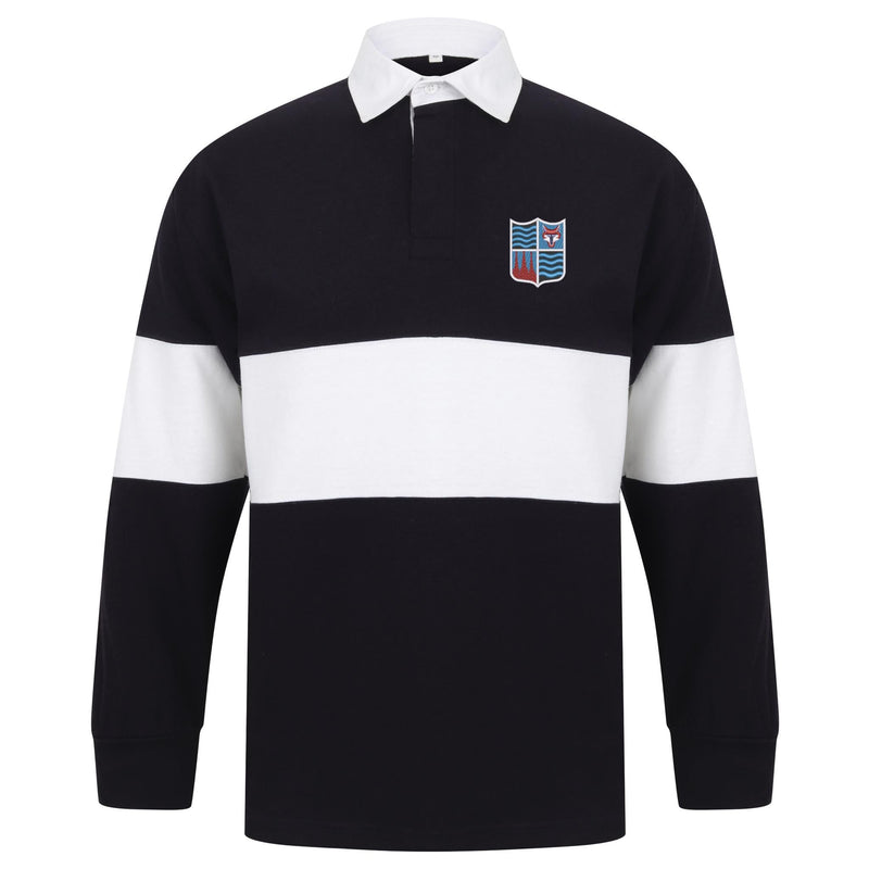 Foxford School Long Sleeve Panelled Rugby Shirt
