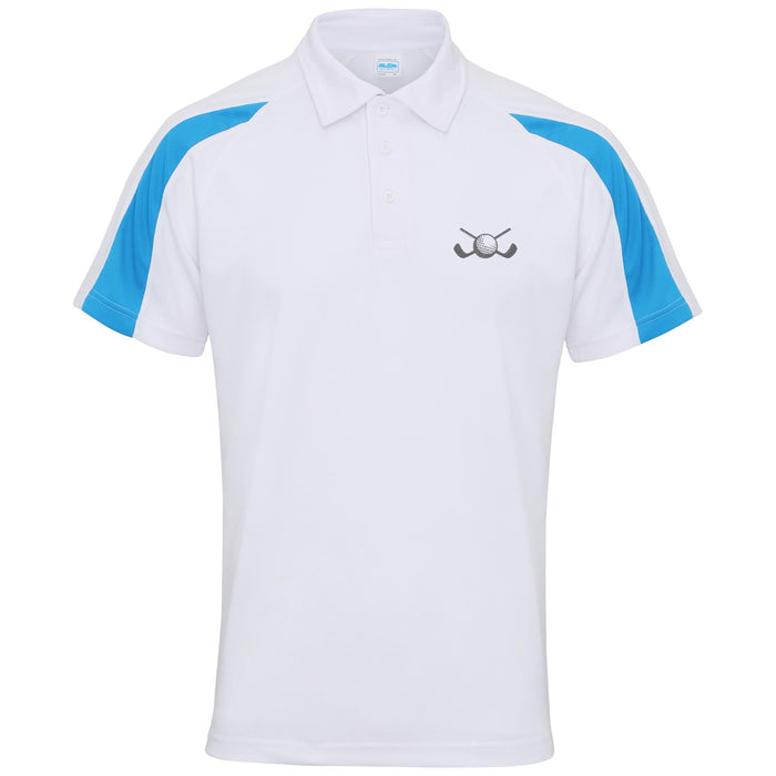 Golf Contrast Polyester Polo