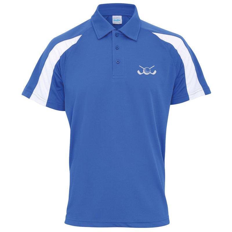 Golf Contrast Polyester Polo