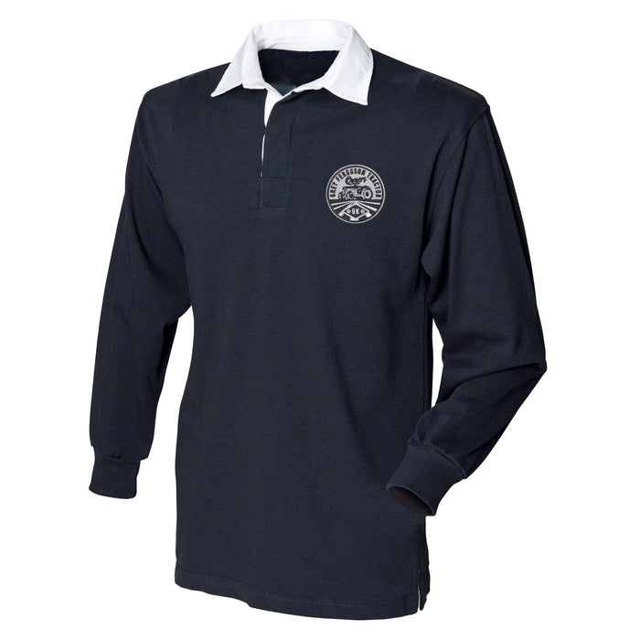 Grey Ferguson Tractor Owners Long Sleeve Rugby Shirt