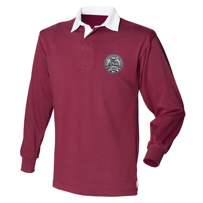 Grey Ferguson Tractor Owners Long Sleeve Rugby Shirt