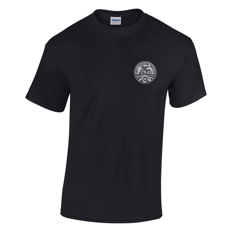 Grey Ferguson Tractor Owners Cotton T-Shirt