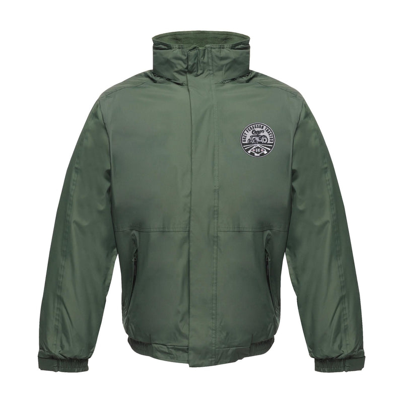 Grey Ferguson Tractor Owners Waterproof Jacket With Hood