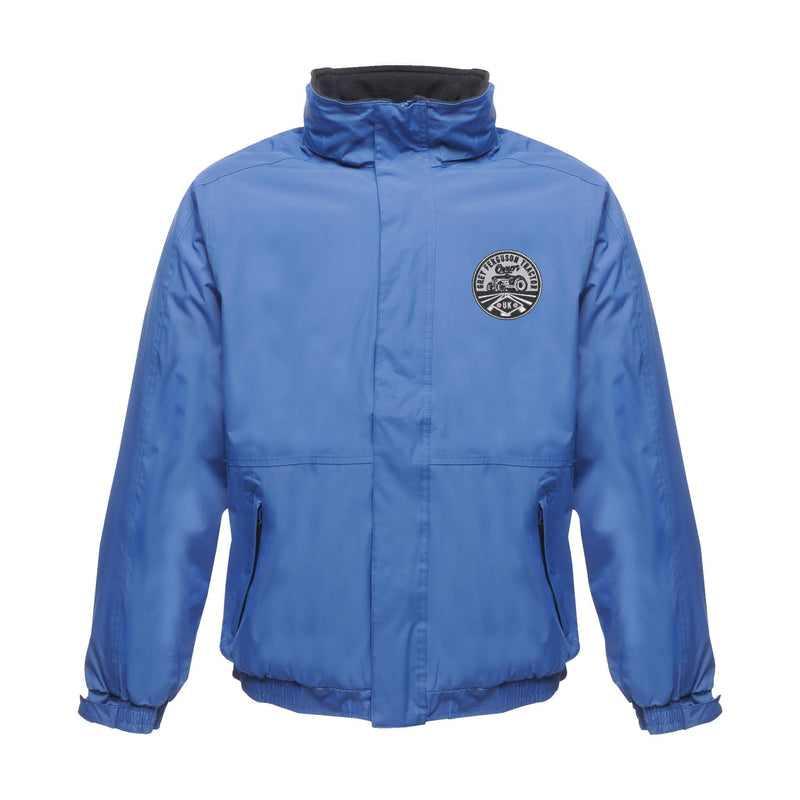 Grey Ferguson Tractor Owners Waterproof Jacket With Hood