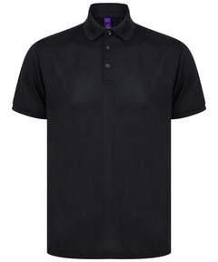 Recycled polyester polo shirt
