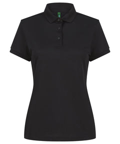Women’s recycled polyester polo shirt