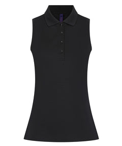 Women’s sleeveless Coolplus® polo shirt
