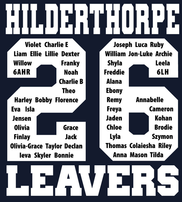 Hilderthorpe Primary School - Leavers Hoodie 2026