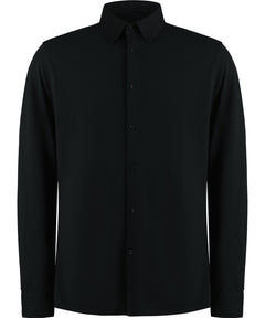 Long sleeve Superwash® 60° piqué shirt (tailored fit)