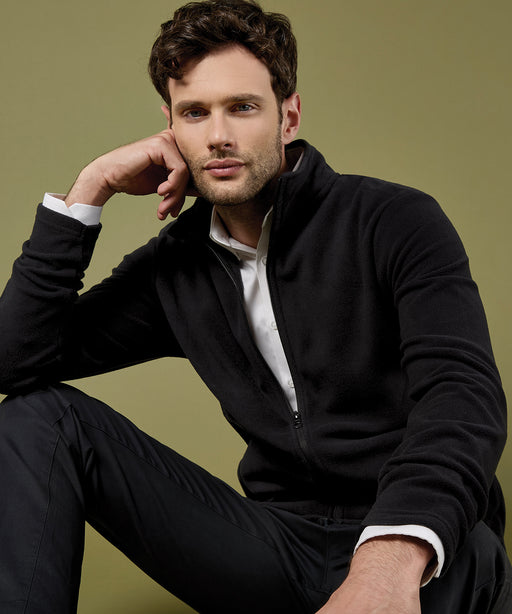 Regular fit corporate microfleece